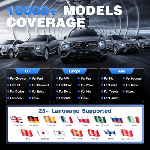 XTOOL A30D Bidirectional OBD2 Scanner Diagnostic Tool All System & 19 Reset