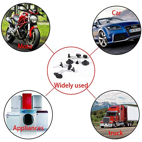 LadyRosian Paintless Dent Repair Kits Dent Puller Bridge Dent Removal Tools for Auto Car Body Motorcycle Refrigerator Washing Machine Minor Dent Repair
