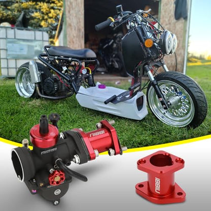 NIBBI Intake Manifold for Coleman Predator 212cc 196cc - color: Red