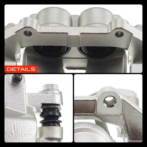 A-Premium Front Right Passenger Disc Brake Caliper with Bracket - style: Front Passenger Side