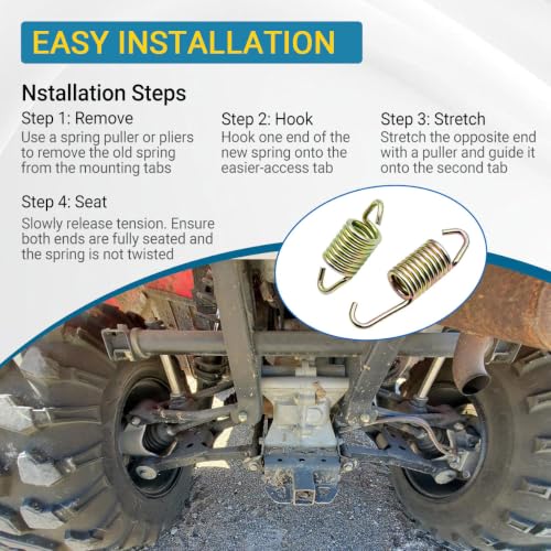 7041687 and 7042029 Exhaust Muffler Spring Kit for Po-laris ATV 550 600 800