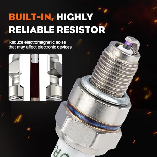 CR5HSB Spark Plug Replace for Torch A5RTC NGK CR5HSB 6335 2 PACK - size: CR5HSB 2pack