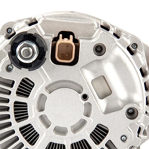 KAC Alternator For Patriot 07-17 Compass 07-17, Avenger 08-13 2.4L Sebring 07-10 2.4L, Alternator Replace 11231 04801323AB 4801323AB 4801323AC 11231N 4801323AD 12V 115Amp CW 6-Groove Pulley - size: 11231N-R