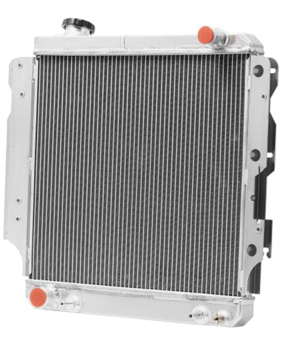Replacement Radiator for 1987-2006 Jeep Wrangler YJ/TJ 2.4L 2.5L 4.0L 4.2L - size: 2-Row AA5052 Aluminum