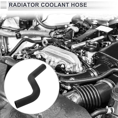 Upper Radiator Coolant Hose for Honda Accord 2.3L 1998-2002 Good Sealing Water Hose Pipe No.19501PAAA00 Rubber 1 Pc