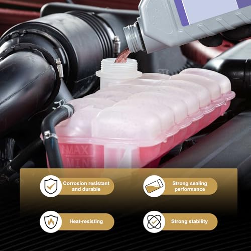 PartsFlow Engine Coolant Recovery Expansion Tank W/Cap Compatible With 2002-2010 Audi A4 Quattro Compatible With 2001-2009 Audi A4 8E0121403 603-638 - color: 603-638