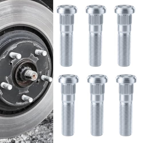 6PCS Trailer Studs 1/2-20 UNF Fit Lippert Dexter 2000-7000LB Axles - color: 1/2''-20 Wheel Stud, size: 6pack