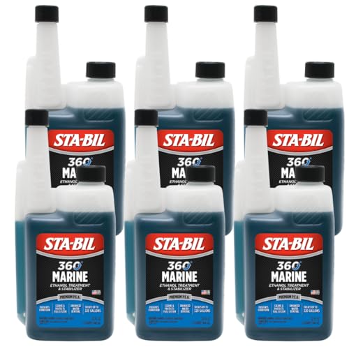 STA-BIL 360 Marine Fuel System Treatment, 32 oz 6-Pack - size: 32 Fl Oz (Pack of 6)