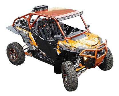 MudBusters Race-Lite Fender Flares for 2019-2023 Polaris RZR XP 1000 and XP Turbo (64inch 2 & 4 Seat) - size: Race-Lite