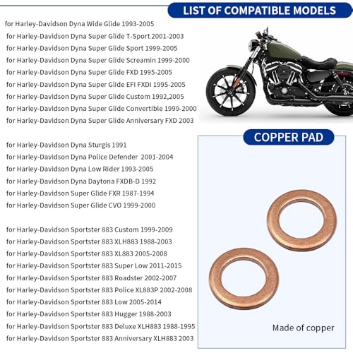 39mm Fork Seals Rebuild Kit For Dyna Wide Glide Sturgis Police Low Rider Sportster 883 1200 Sport Glide Low Rider Iron 883 Forty Eight 1988-2015 OEM#495607