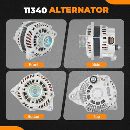 11340N Alternator for Infiniti Nissan G35 350Z 370Z 2007-2010 - size: 11340