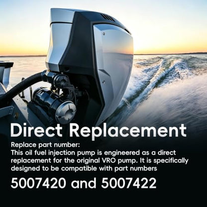 Oil Injection Fuel Pump Replacement for Johnson Evinrude 5007422