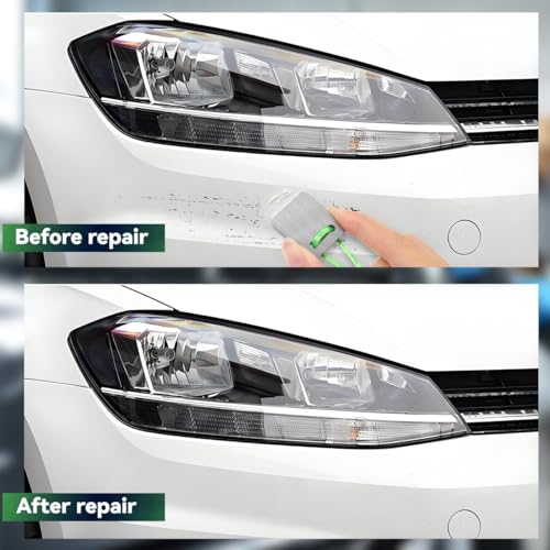 TEHAUX Tungsten Denibbing Tool, Rectangular Paint Run Removal Tool, Carbide Scraper Denibbing Blade for Car Clear Coat, Dust Nibs, Sagging & Spot Repair