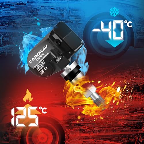 TPMS 433MHz Chrysler Jeep Dodge Fiat Tire Pressure Monitoring Sensor 4-Pack - size: 56029398AB