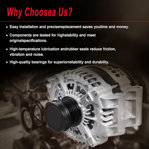 Alternator compatible for 2014-18 Ram 1500, 2019 Ram 1500 Classic - size: 2014-2018 Ram 1500