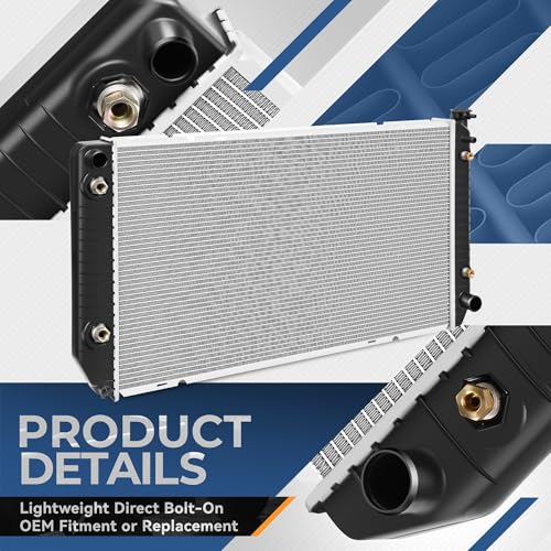 Auto Dynasty 1696 Radiator for 88-00 Chevy GMC C/K2500 3500 Suburban 7.4L - color: 88-00 C/K 7.4L AT