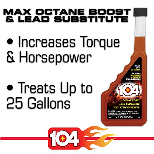 104+ Performance Max Octane Boost & Lead Substitute