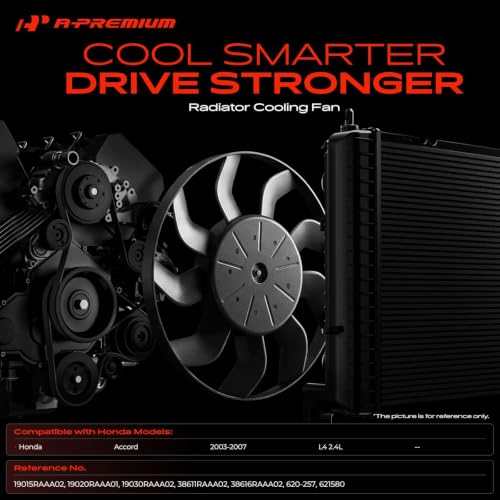 A-Premium Engine Radiator Cooling Fan Assembly