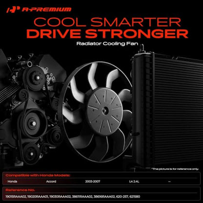 A-Premium Engine Radiator Cooling Fan Assembly
