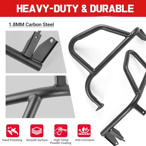 WOLFLINE Motorcycle Crash Bar for Trail 125 CT125 Hunter Cub 125 2020-2026 - size: Large