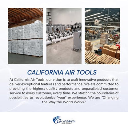 California Air Tools 2010A 1.0 HP Ultra Quiet and Oil-Free Air Compressor, 2 Gallon Aluminum Tank, 60 dBA Noise Level, Silver - style: Aluminum Tank