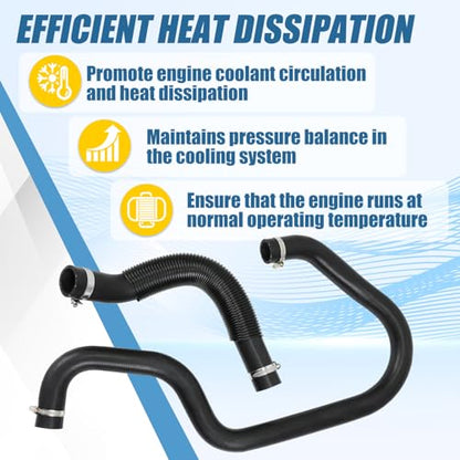 Engine Upper & Lower Radiator Coolant Hose Kit Replaces 22827731 22827735