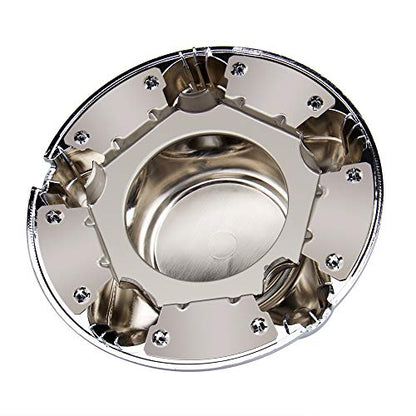7" Center Cap with 5-Lug Steel Wheel Chrome for Ford 1997-2003 F150 F-150 97-02 Expedition