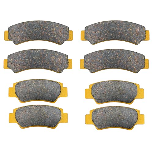 Traild Ceramic Brake Pad & Rotor Kit for CFMoto UForce 2019-2026 Full Set - style: Ceramic Pad & Rotor Set