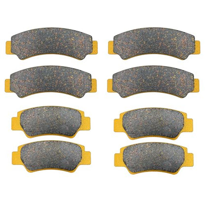 Traild Ceramic Brake Pad & Rotor Kit for CFMoto UForce 2019-2026 Full Set - style: Ceramic Pad & Rotor Set
