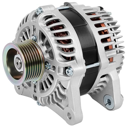 SCITOO 110A New Alternator L4 1.6L Fits for Nissan for Versa 2012-2019 - size: Small, style: 11547 Alternator