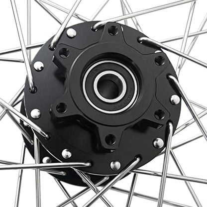 TOFR CNC 14x2.15 Rear Wheel Rim for Talaria Sting R MX3/R MX4/XXX/X3 Pro - color: Black, size: 14" Rear