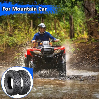 All Terrain Tires 18x9.50-8,ATV Tires 18x9.50-8, 4PR Sand Mud Off-Road Tires,Set of 2 ATV Tires, Tubeless - size: 18x9.50-8 4PR