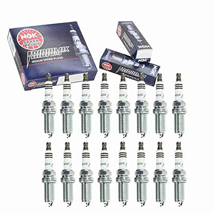 16 pc NGK Iridium IX Spark Plugs compatible with Ram 1500 5.7L V8 2011-2024