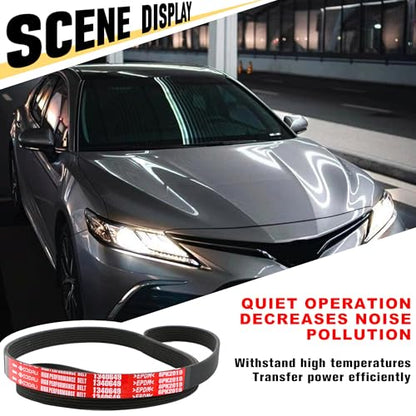 K060795 6PK2019 Serpentine Belt - size: 6PK2019