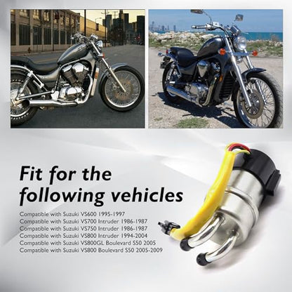 Motorcycle Fuel Pump 15100-38A10 Electric Fuel Pump Fit for Suzuki - size: 15100-38A10