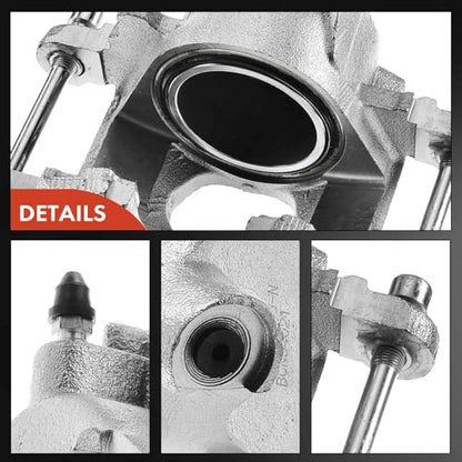 A-Premium Front Left Driver Disc Brake Caliper without Bracket - style: Front Left Wheel (Driver Side)