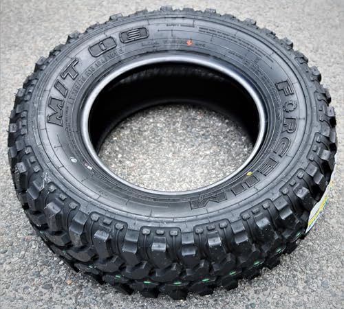 Forceum M/T 08 Mud Off-Road Light Truck Radial Tire-LT235/75R15 235/75/15 235/75-15 104/101Q Load Range C LRC 6-Ply BSW Black Side Wall