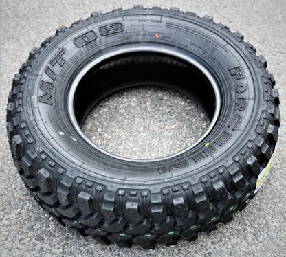 Forceum M/T 08 Mud Off-Road Light Truck Radial Tire-LT235/75R15 235/75/15 235/75-15 104/101Q Load Range C LRC 6-Ply BSW Black Side Wall