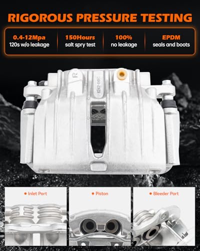 GAHA 18B4765 Rear Right Disc Brake Caliper Assembly with Bracket - size: 18B4765