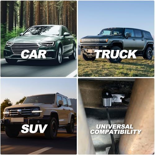 4-Pack 3/8" Rod 10" Long Universal Exhaust Hanger Kit - size: 4-Pack Universal Exhaust Hanger Kit