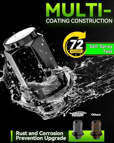 24PCS M12x1.5 Lug Nuts Mag Seat for Toyota Tacoma 4Runner
