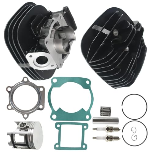Silscvtt Cylinder Piston Gasket Top End Kit Replacement for Yamaha YFS200