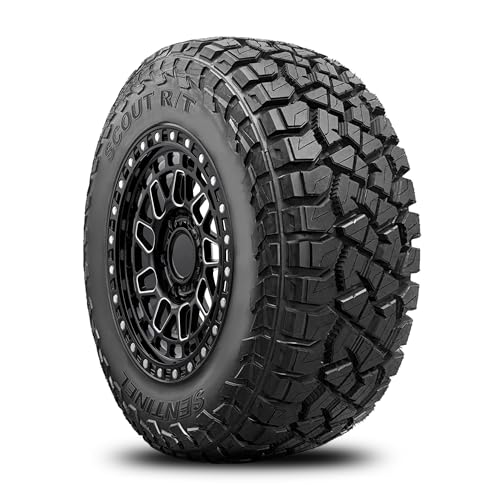 Set o4 Sentinel SCOUT RT 33X12.50R22LT 109Q 10 Ply Rugged Terrain Tires - size: 33X12.50R22LT 10 PR