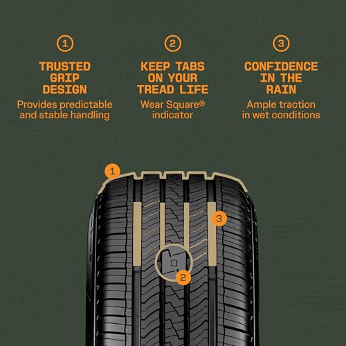 Cooper Endeavor All-Season 205/60R16 92H Tire - size: 205/60R16 92H