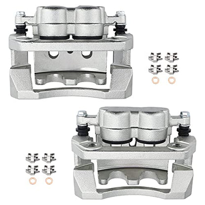 18B5076 18B5077 Rear Left&Right Disc Brake Caliper Assembly Set - color: Rear Left & Right