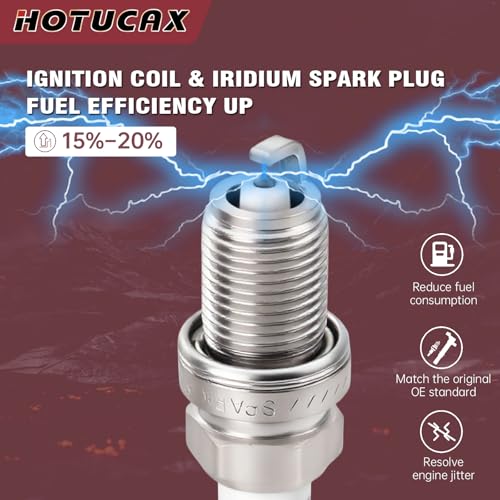 UF562 Ignition Coils & Spark Plugs Tune Up Kit, 4 Pack - size: UF562 & Spark Plugs