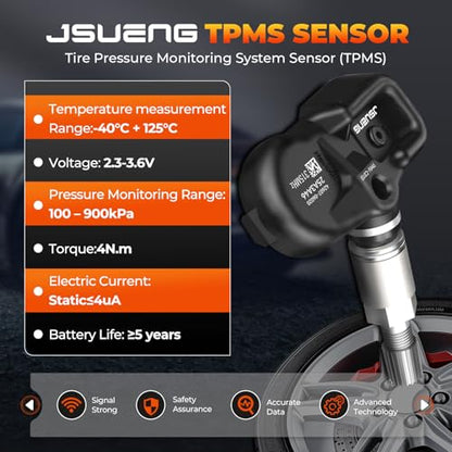 TPMS Sensors,Pre-programmed Tire Pressure Monitor System for Lexus Toyota - size: 28103CA001