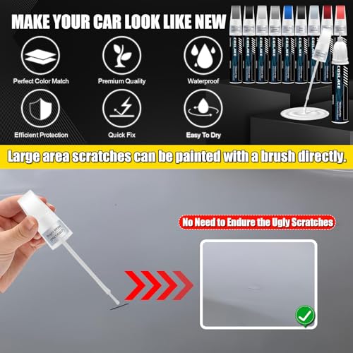 Car Touch Up Paint(Sting Gray(PDN)) for Jeep - color: Sting Gray(PDN) for 2023 Wrangler/2023 Compass/2023 Renegade