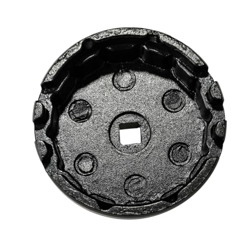 3mirrors Oil Filter Wrench Oil Filter Cap Wrench Compatible with HONDA ACURA (Custom) Durable Aluminium, 64MM 14 Flute