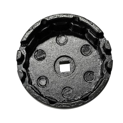 3mirrors Oil Filter Wrench Oil Filter Cap Wrench Compatible with HONDA ACURA (Custom) Durable Aluminium, 64MM 14 Flute